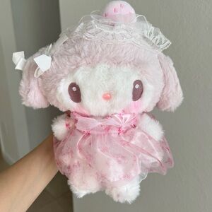 My Melody Strawberry Pink Plush Toy Tea Time Cake